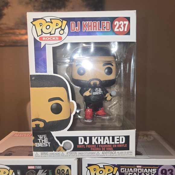 Funko Pop Vinyl Figures - Multicolor Collection DJ Khaled Loki Groot Sersi New - Picture 7 of 7